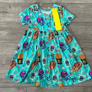 NWT 2T Weiwei TacoBell bamboo daywear dress